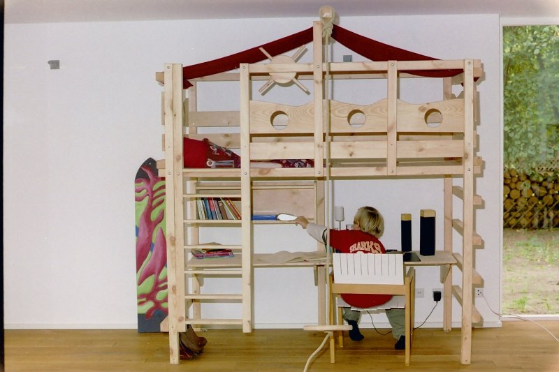 Hochbett selber bauen ???